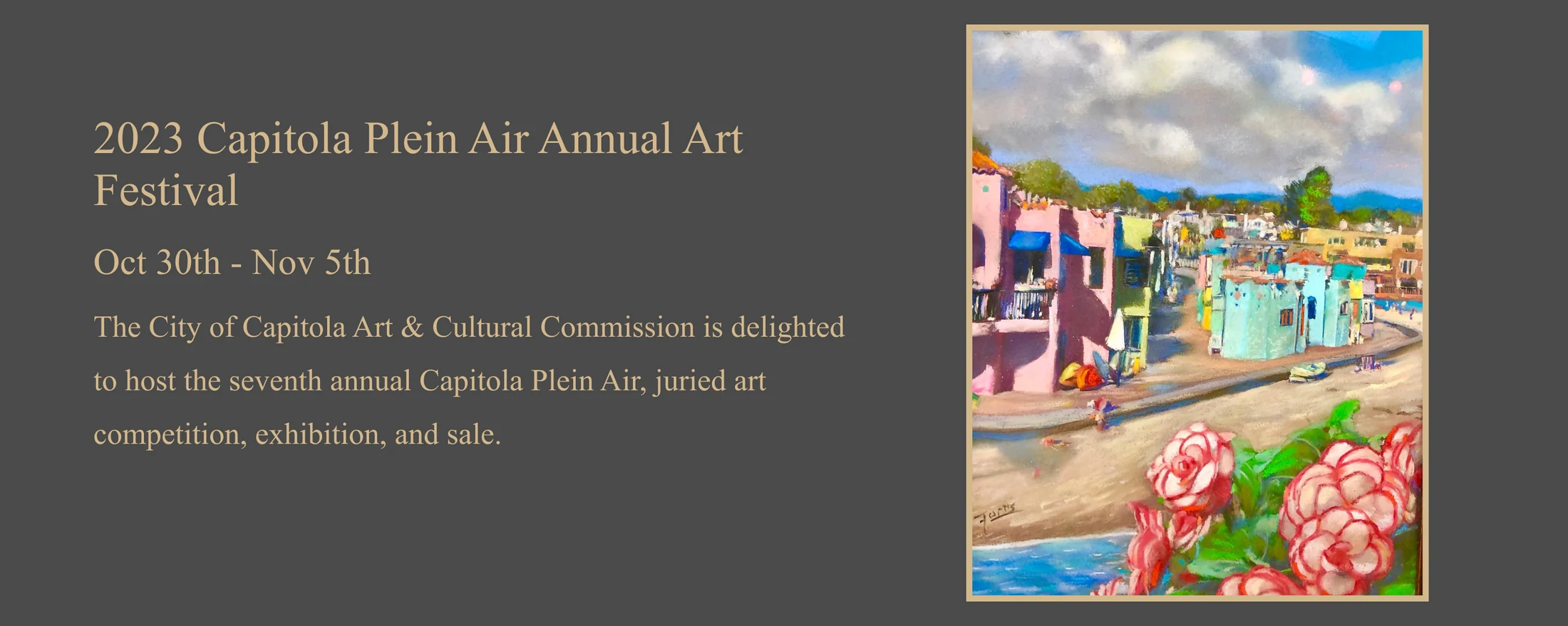 Capitola Plein Air 2023